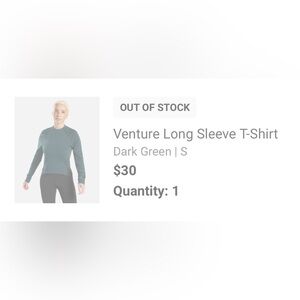 Gymshark Venture Long Sleeve T-Shirt